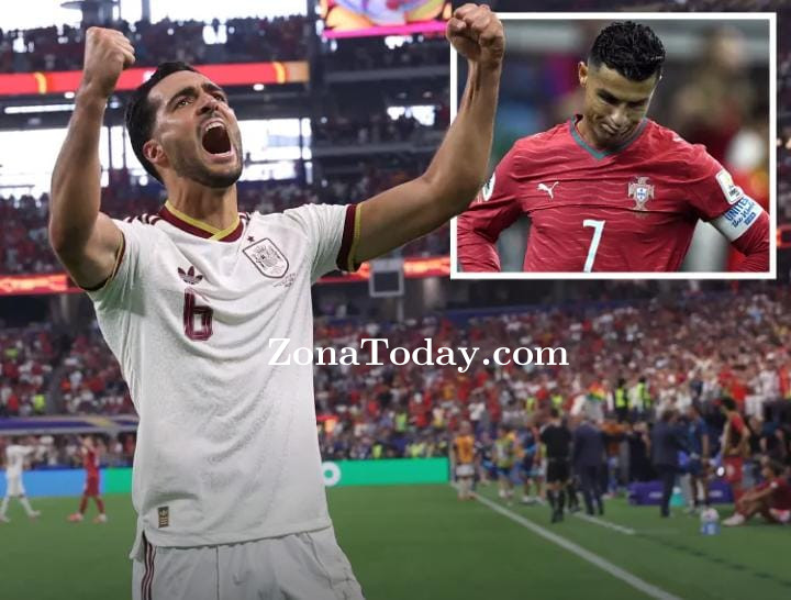 Drama Berdarah di Dallas! Gol Spanyol Detik Akhir Hancurkan Mimpi Cristiano Ronaldo
