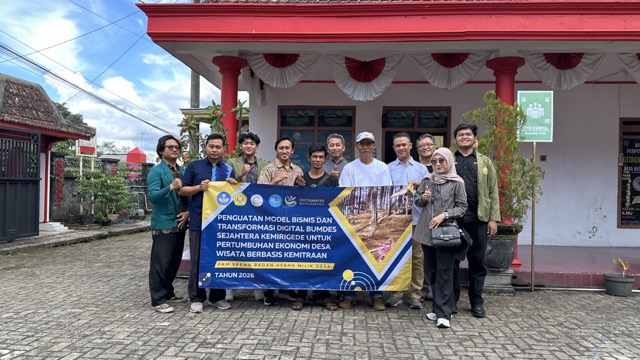 Hilirisasi Riset dan Transformasi Digital Desa Wisata Perkuat BUMDes Kemirigede